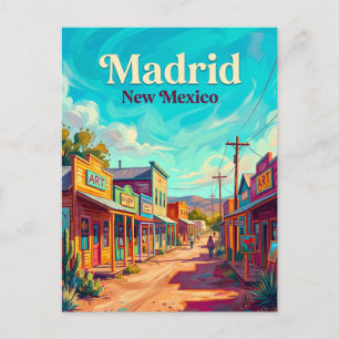 Carte Postale Madrid, Santa Fe États-Unis