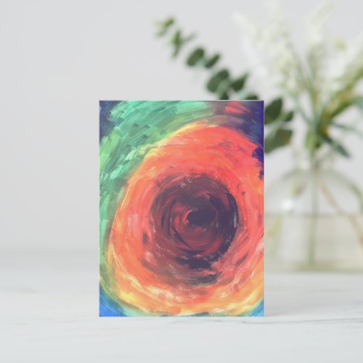 Carte Postale Maelstrom arc-en-ciel (Debout devant)