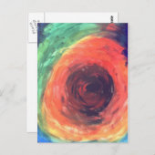 Carte Postale Maelstrom arc-en-ciel (Devant / Derrière)