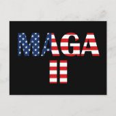 Carte Postale MAGA 2, drapeau américain (Devant)
