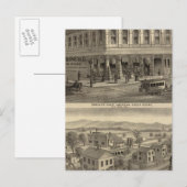 Carte Postale Magasin, brasserie, San Jose (Devant / Derrière)