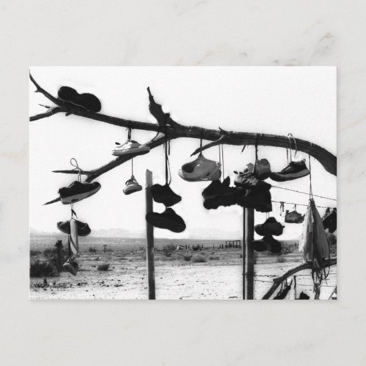 Carte Postale Magasin de chaussures (Devant)