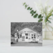 Carte Postale Magasin de puces sciées, 1940 (Debout devant)