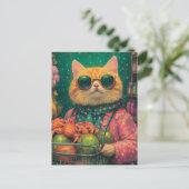 Carte Postale Magasin d'épicerie de gingembre adorable (Debout devant)