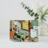 Carte Postale Magasin d'exposition de l'appliance vintage Commer (Debout devant)