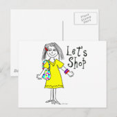 Carte Postale Magasinez-vous ! (Devant / Derrière)