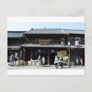Carte Postale Magasins marchands : Kawagoe, Japon