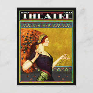Carte Postale Magazine Art Déco Théâtre 1922