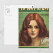 Carte Postale Magazine de cinéma Mary Astor 1926 (Devant / Derrière)