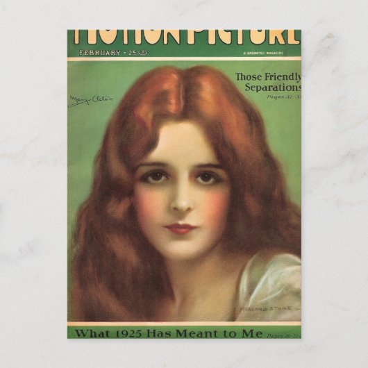Carte Postale Magazine de cinéma Mary Astor 1926 (Devant)