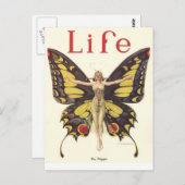 Carte Postale Magazine Life (Devant / Derrière)