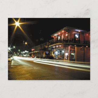 Carte Postale Magazine Street à la nuit