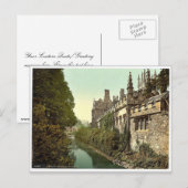 Carte Postale Magdalen College, de la rivière, Oxford, Angleterr (Devant / Derrière)