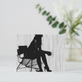 Carte Postale Magdalen noir (Debout devant)