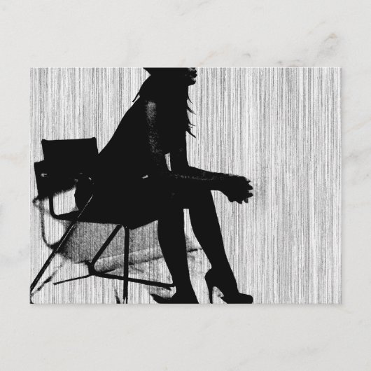 Carte Postale Magdalen noir (Devant)