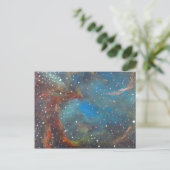 Carte Postale Magellanic Cloud Nebula Space Art Peinture (Debout devant)