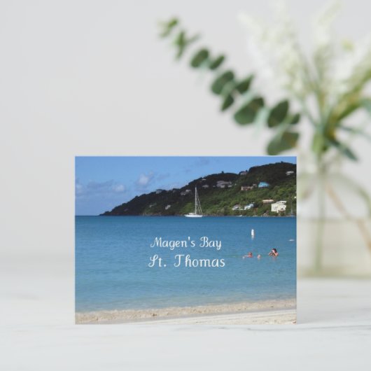 Carte Postale Magen's Bay, St. Thomas (Debout devant)