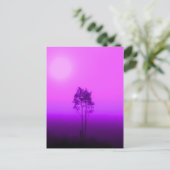 Carte postale Magenta Trees (Debout devant)
