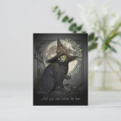 Carte postale Magic Black Cat (Debout devant)