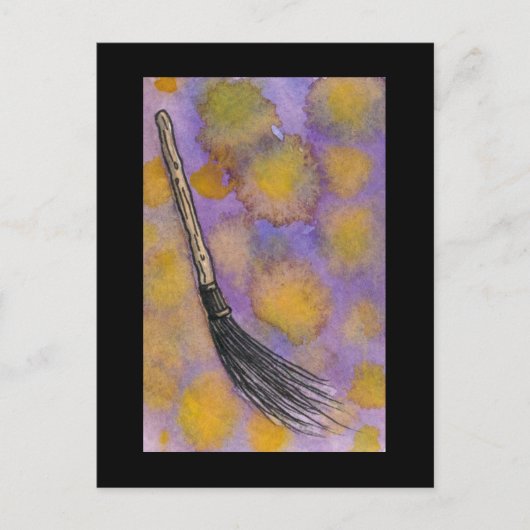 Carte postale Magic Broom (Devant)