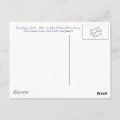 Carte Postale Magic Circle 1886 Waterhouse (Dos)