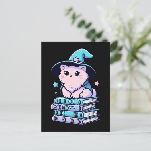 Carte Postale Magic Kitty Sorcerer (Debout devant)