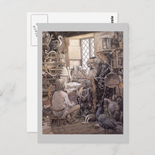 Carte Postale Magic Shop (Devant / Derrière)