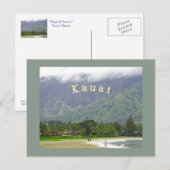 CARTE POSTALE  "MAGICAL HANALEI" (KAUAI) (Devant / Derrière)