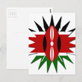 Carte Postale Magical Kenya : Célébrons la Journée mondiale du t (Devant / Derrière)