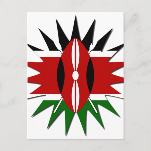 Carte Postale Magical Kenya : Célébrons la Journée mondiale du t (Devant)