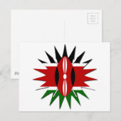 Carte Postale Magical Kenya : Célébrons la Journée mondiale du t (Devant / Derrière)