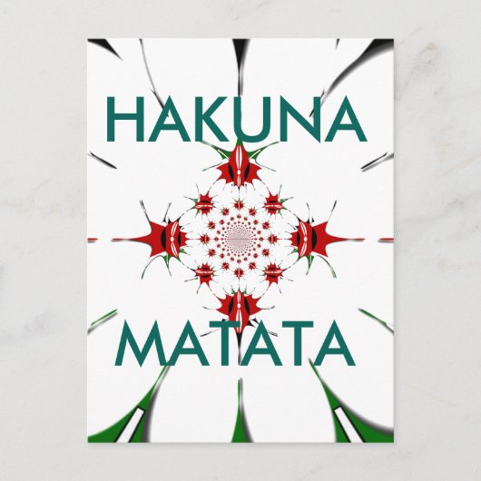 Carte Postale Magical Kenya : Embrace Culture Kaleidoscope 🇰 🇪 (Devant)