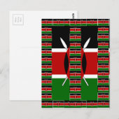 Carte Postale 🇰 🇪 Magical Kenya : Le cadre de l'unité et de la (Devant / Derrière)
