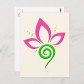 Carte Postale Magical Swan (Devant / Derrière)