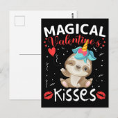 Carte Postale Magical Valentine's Kisses (Devant / Derrière)