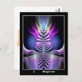 Carte Postale Magicien (Devant / Derrière)
