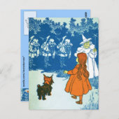 Carte Postale Magicien d'Oz (Devant / Derrière)