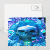 Carte Postale Magicien du crâne (Devant / Derrière)