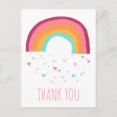 Carte Postale Magie Arc-en-ciel Bonheur - Merci (Devant)