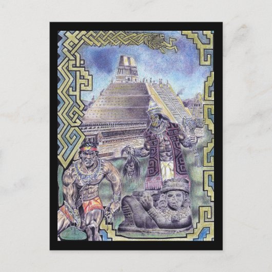 Carte Postale Magie Aztèque (Devant)