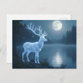 Carte Postale Magie de cerf (Devant / Derrière)