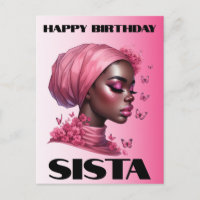 Magie de fille noire Anniversaire Sœur Femme Mélan
