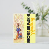 Carte Postale Magie de lecture (Debout devant)