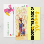 Carte Postale Magie de lecture (Devant / Derrière)