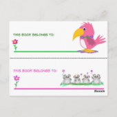 Carte Postale Magie de lecture (Dos)