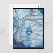 Carte Postale Magie de l'hiver (Devant / Derrière)