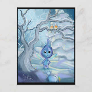 Carte Postale Magie de l'hiver