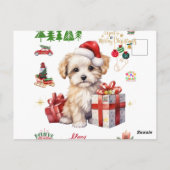 Carte Postale magie de noël (Dos)