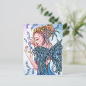 Carte Postale Magie de plume (Debout devant)