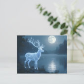 Carte Postale Magie du cerf (Debout devant)